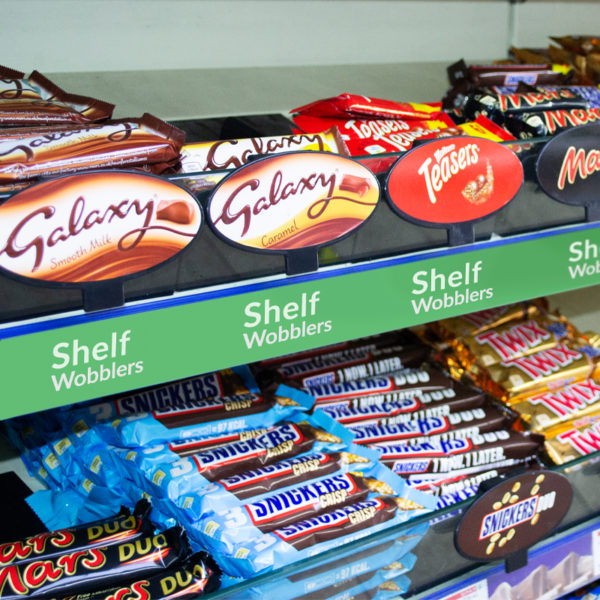 How do shelf edge strips work? Shelf Wobblers